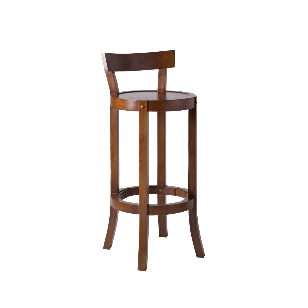 Beech Wood Bar Stool