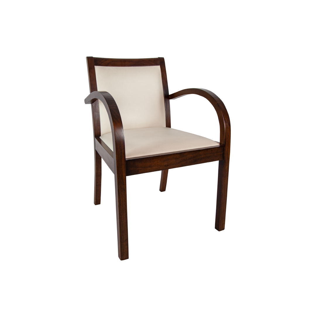 Premium Beech Wood Armchair - Ideal for Individual and Commercial Use