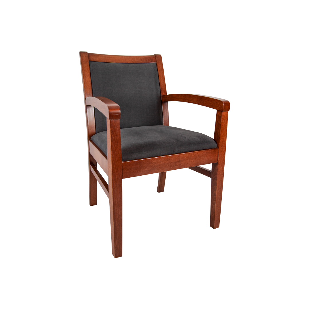 Premium Beech Wood Armchair - Ideal for Individual and Commercial Use