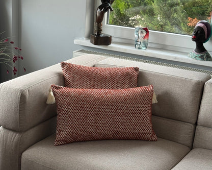 Jacquard Wool Blend Cushion Cover