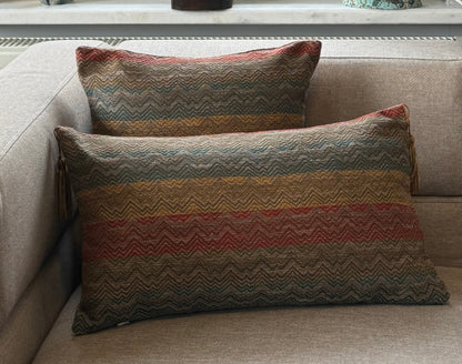 Jacar Wool Blend Woven Cushion Cover 