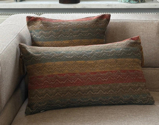 Jacar Wool Blend Woven Cushion Cover 