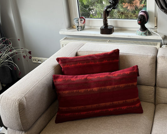 Jacar Wool Blend Woven Cushion Cover 