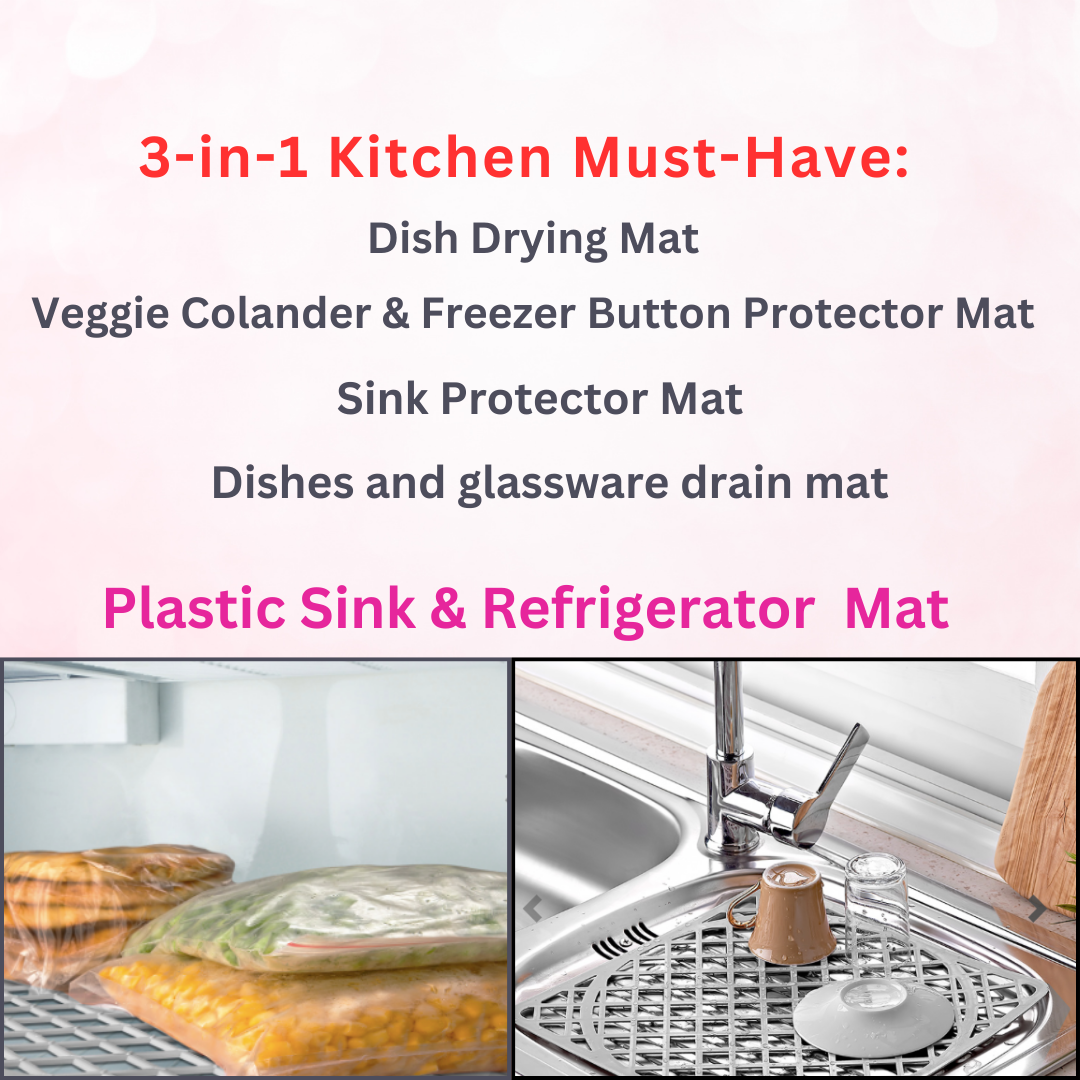 Premium Silicone Sink Mat & Protector – Non-Slip, Foldable & Heat-Resistant