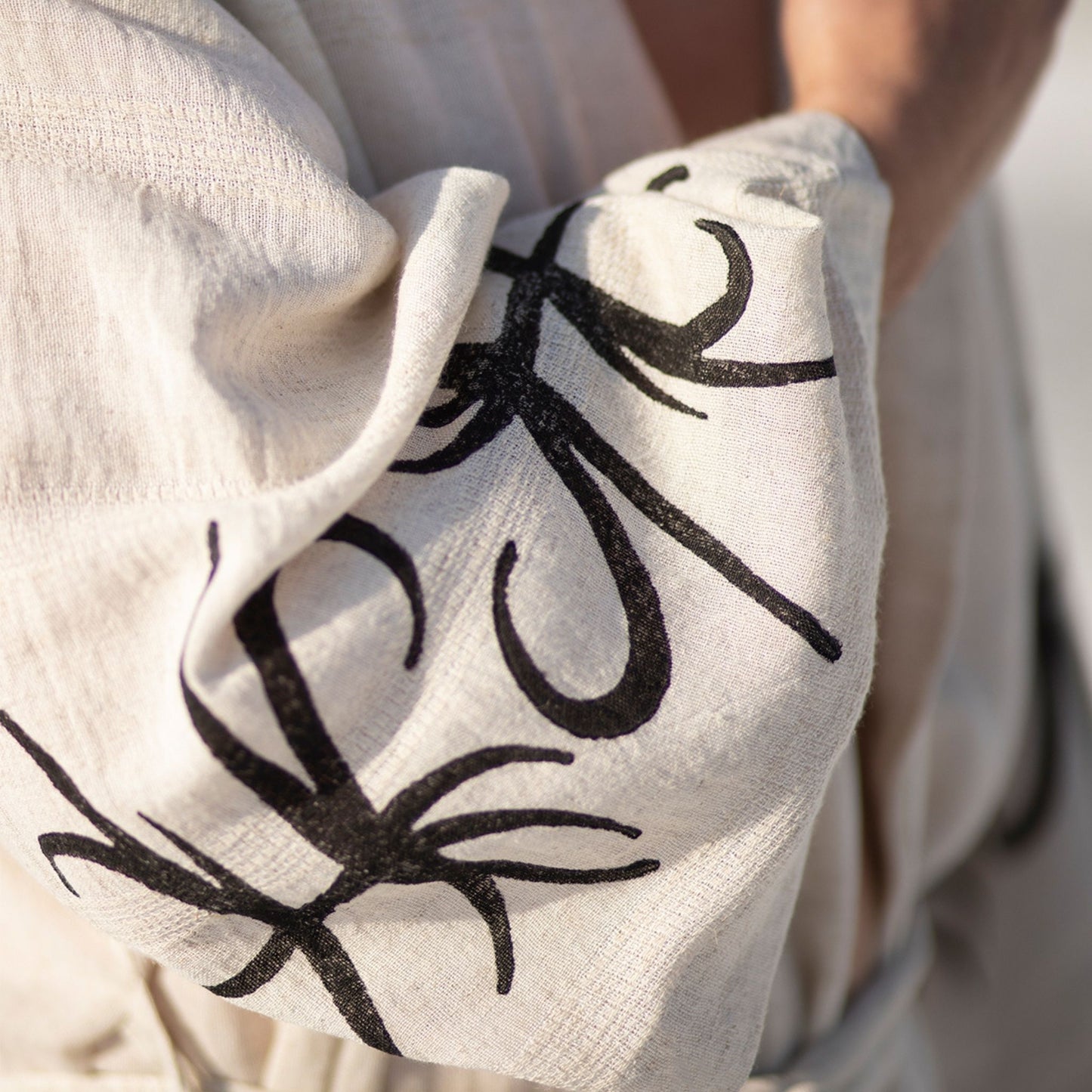 Men's Cotton & Linen Kimono – Natural Elegance & Authentic Craftsmanship